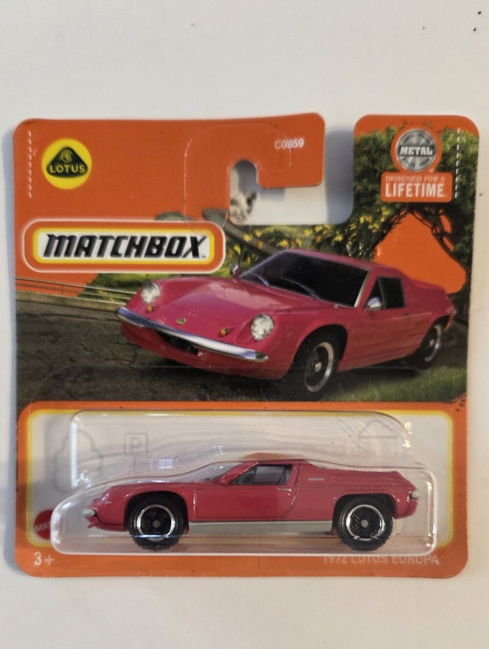 Matchbox 1972 Lotus Europa Die-Cast Toy Car